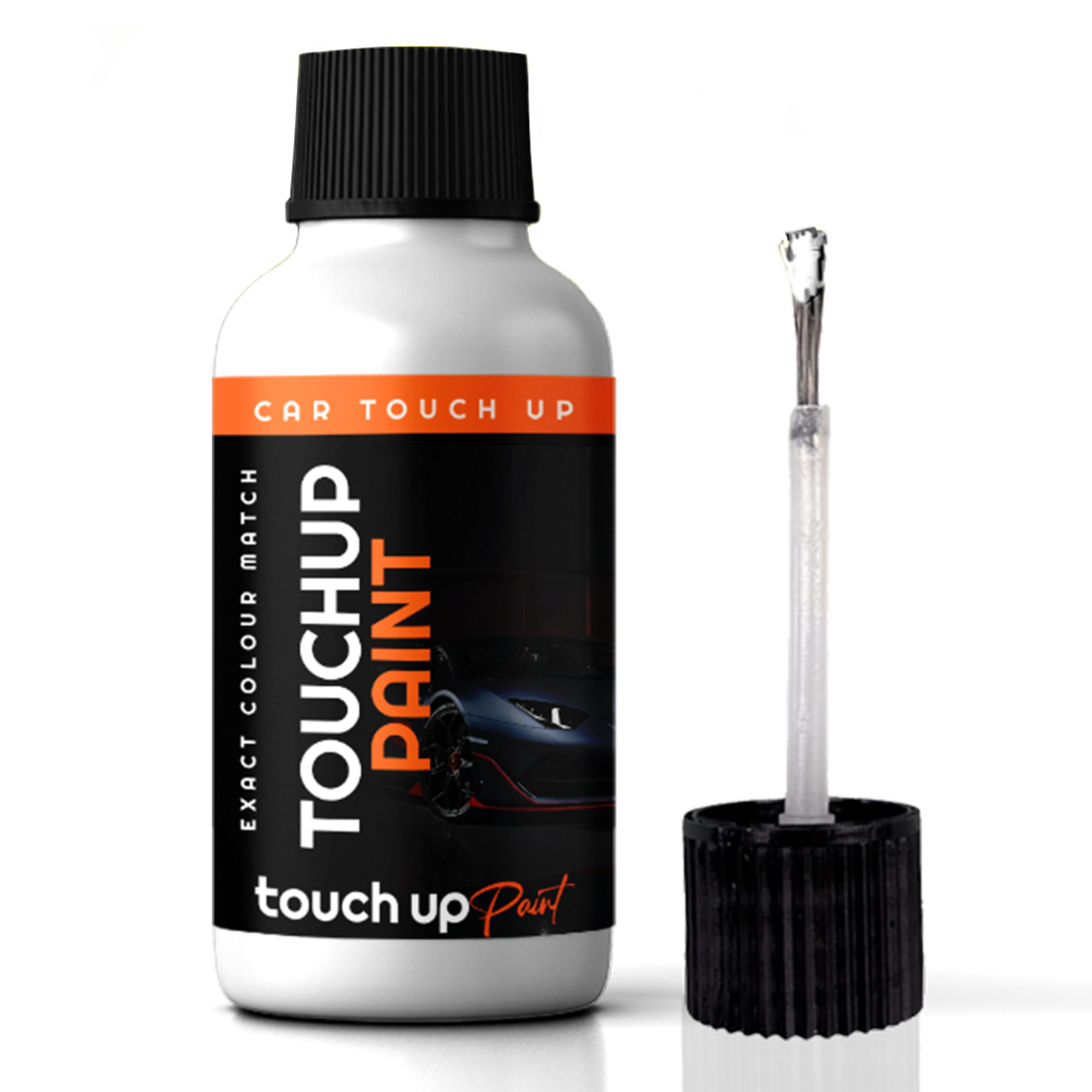 Touch Up Paint For Volkswagen Sharan Candy White B9a Chip Scratch Brush 30ml Bottle