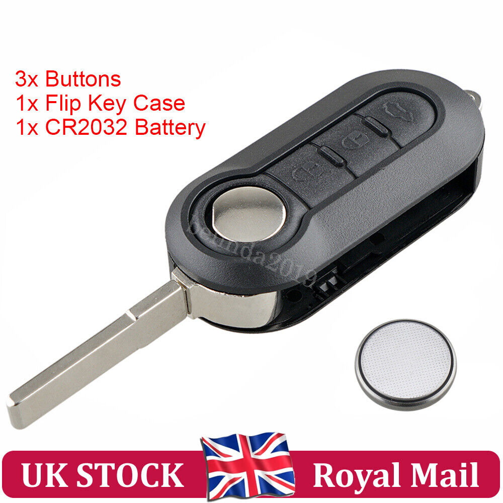 Key Case For Citroen Relay Jumper Iveco Daily Van 3 Button Flip Remote Fob Shell