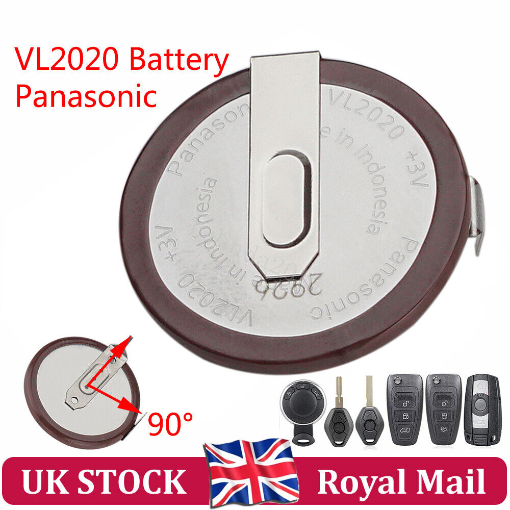 Rechargeable Panasonic Battery VL2020 for BMW MINI Clubman Cooper Remote Key Fob