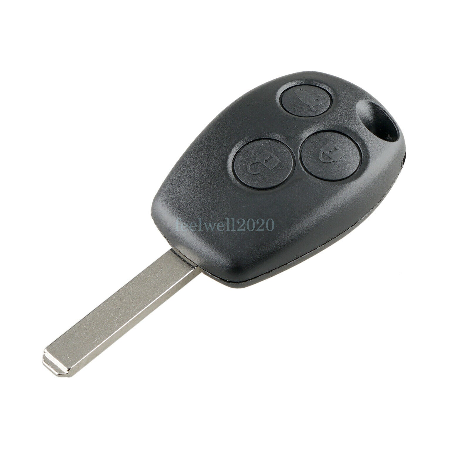 3 Button Remote Key FOB Case Shell For Clio Modus Kangoo Vauxhall Movano Vivaro