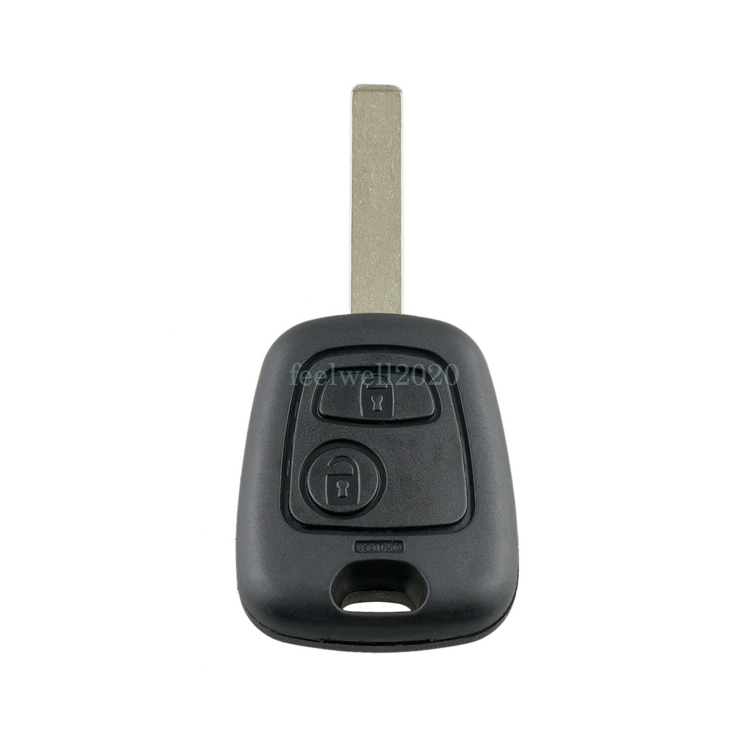 2 Buttons Remote Key Fob For Citroen C1 C2 C3 Xsara Peugeot 307 433MHz Chip VA2