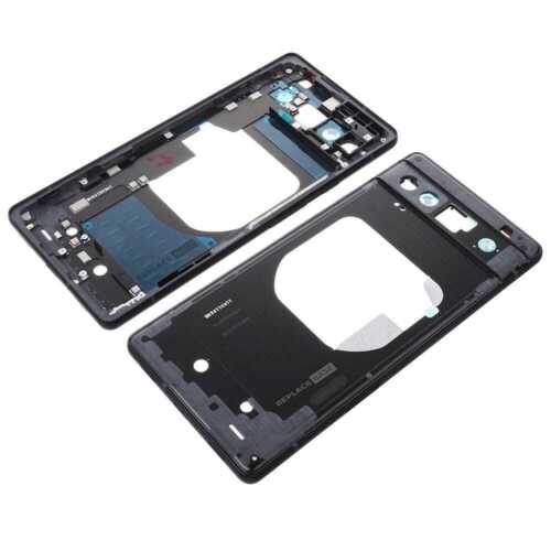 Middle Frame Bezel Chassis Black For Google Pixel 6a Replacement Repair Part