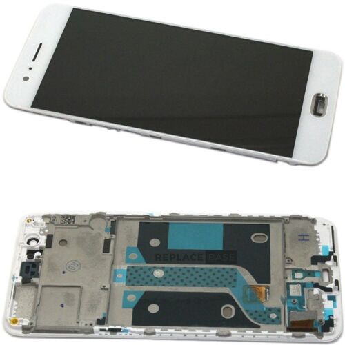 Replacement Screen For OnePlus 5 White Glass Touch Front Panel + Assembly Frame