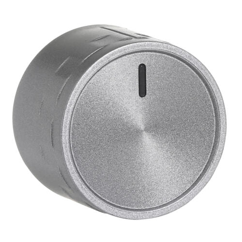 Beko HNZE64103X Hob Tap Control Knob Silver Button Dial HNZG64122S, HRZG64120S