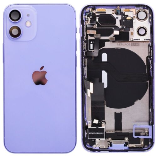 Back Housing Original Reclaimed For iPhone 12 Mini Purple Replacement Grade C