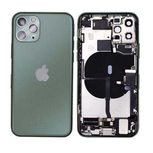 Back Housing Original Reclaimed For iPhone 11 Pro Green Replacement Grade C