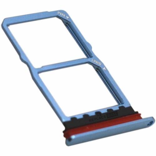 Replacement BAQ SIM Card Tray Holder Blue For Huawei P30