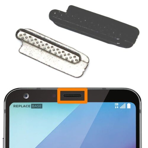 Anti Dust Cover For LG G6 Earpiece Speaker Grill Mesh Gauze Black Replacement