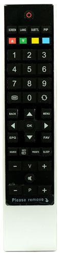 Original Toshiba 32BV502B Remote Control Genuine with 2 Free Batteries