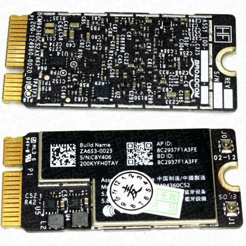 Replacement Wi-Fi Airport & Bluetooth Card For Apple MacBook Air 13