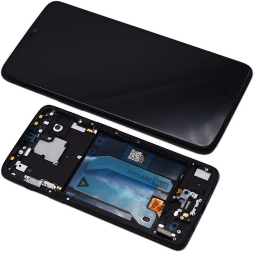 For OnePlus 6 Touch OLED Screen Assembly Chassis Black Replacement