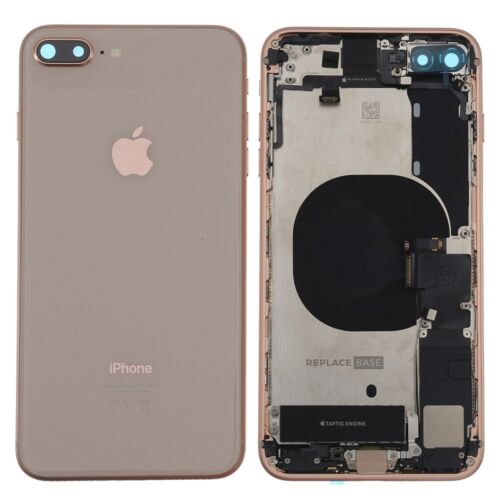 Back Housing Original Reclaimed For iPhone 8 Plus Gold Replacement Grade A