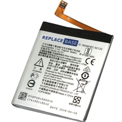 Internal Battery Pack For Nokia X5 HE321 2900mAh BAQ Replacement