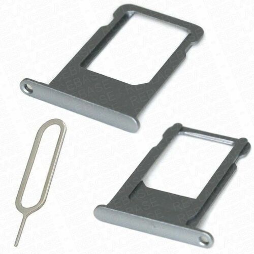 SIM Tray For iPhone 6s Eject Pin Grey Replacement Card Slot Holder Repair Part