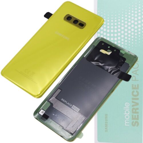 Battery Cover For Samsung S10E G970 Replacement Genuine Service Pack Case Yellow