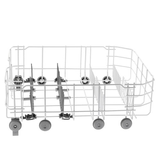 Genuine Beko Bottom Dishwasher Crockery Basket Lower Rack Tray & Roller Wheels