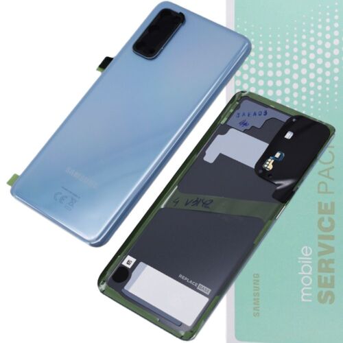 Battery Cover For Samsung S20 G980 Replacement Service Pack Case Genuine Blue