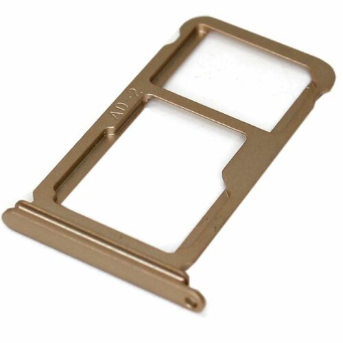 SIM SD Tray For Huawei P10 Plus Gold Replacement Card Slot Holder Repair Part