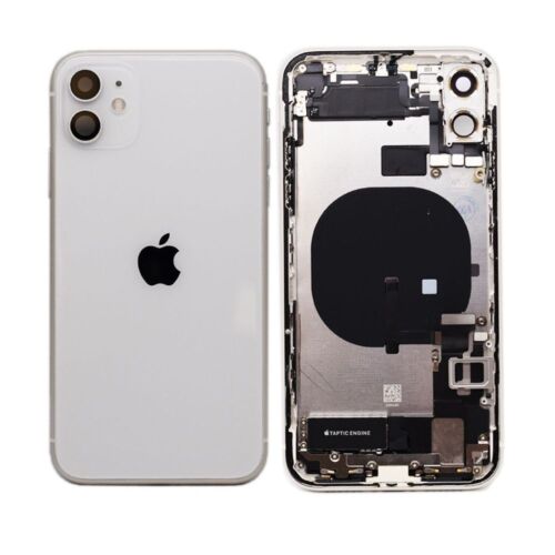 Back Housing Original Reclaimed For iPhone 11 White Replacement Grade C