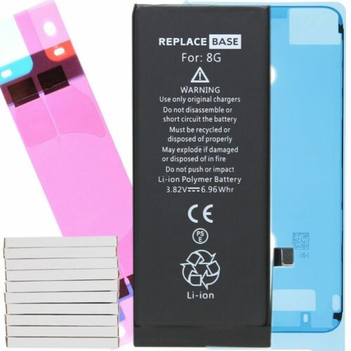 10x Battery For Apple iPhone 8 CE 1821mAH Replacement Internal Kit Set Pack