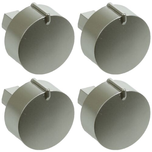 4 x Diplomat ADP3230 ADP3640 Silver Main Oven Grill Hob Cooker Control Knobs