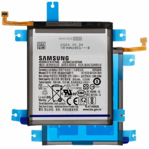 Battery For Samsung Galaxy A41 A415 Service Pack 3500mAh Replacement  Genuine