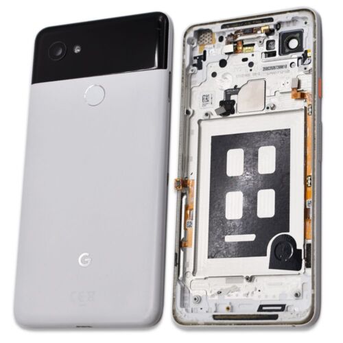 Rear Cover For Google Pixel 2 XL White Replacement Housing With Glass Panel