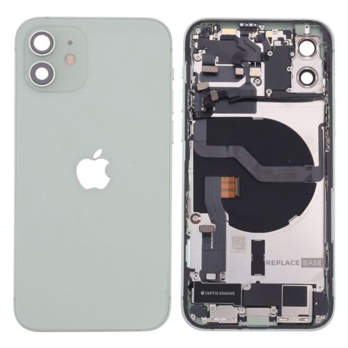 Back Housing Original Pull Reclaimed For iPhone 12 Green Replacement Grade C