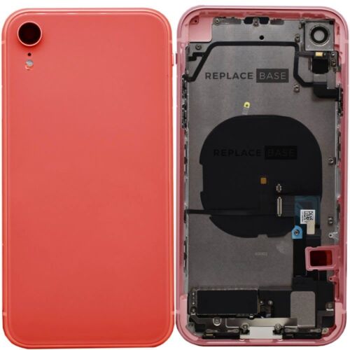 Rear Housing For Apple iPhone XR Back Panel Assembly With Parts Components Coral