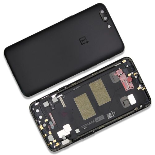 Rear Cover For OnePlus 5 Buttons Housing Shell Panel Black Replacement Battery