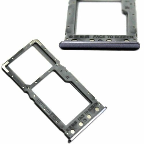 SIM SD Tray For Xiaomi Redmi 6A Slot Holder Socket Part Silver Replacement Card