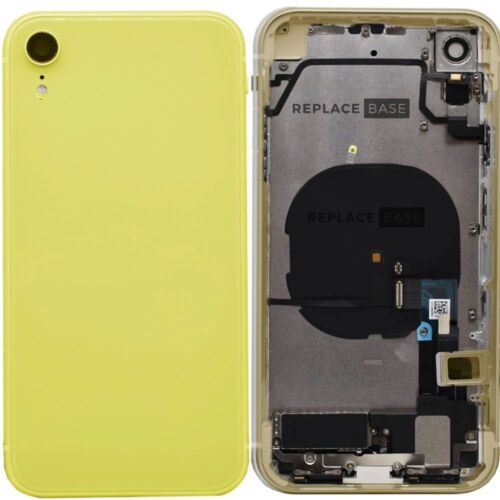 Rear Housing For Apple iPhone XR Back Panel Assembly + Parts Components Yellow