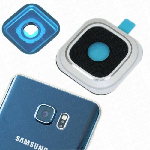 Camera Lens Cover For Samsung Galaxy Note 5 White Replacement Glass & Adhesive