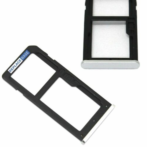 SIM SD Tray For Nokia 6 2017 Slot Holder Socket Repair Silver Replacement Card