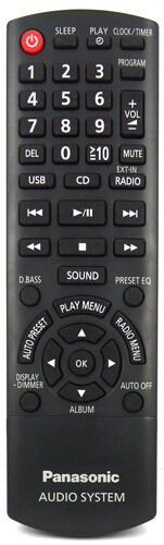 Panasonic SC-HC15EB-K Genuine Original Remote Control