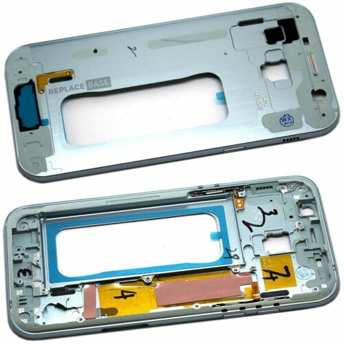 BAQ Replacement Mid Frame Chassis Buttons Blue For Samsung Galaxy 520 A5 2017