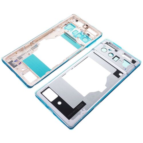 Middle Frame Bezel Assembly White For Google Pixel 6 Pro Replacement Repair