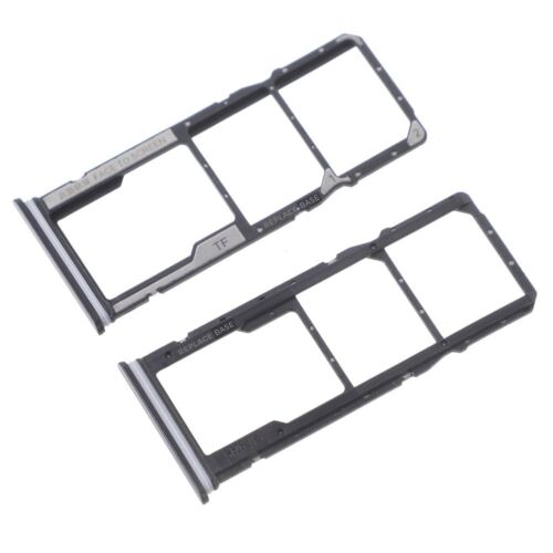 Dual SIM & SD Card Tray For Xiaomi Redmi 9A Replacement Holder Slot Socket Black