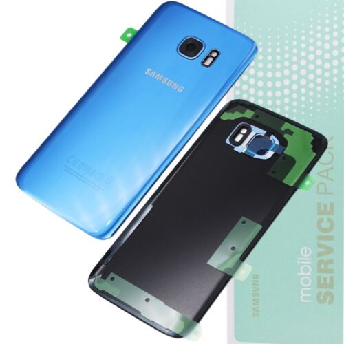 Battery Cover For Samsung S7 Edge G935 Replacement Back Service Pack Coral Blue