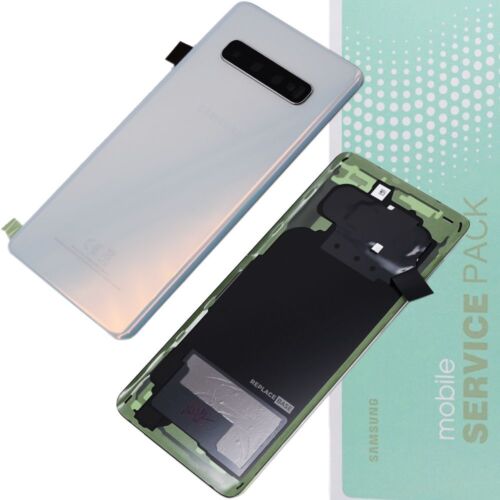 Battery Cover For Samsung S10 G973 Replacement Service Pack Case Genuine White