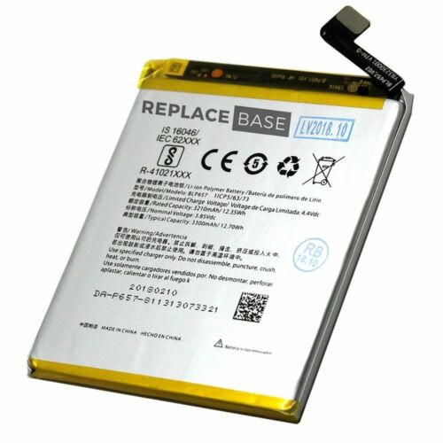 Battery For Oneplus 6 Replacement 3300mAh 12.70Wh BLP657 BAQ