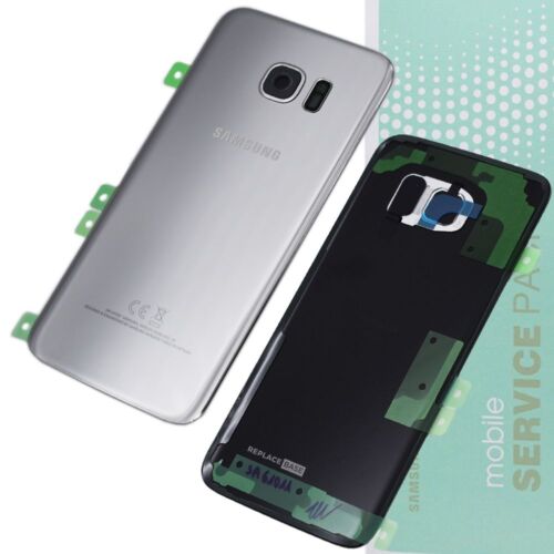 Battery Cover For Samsung Galaxy S7 Edge G935 Replacement Service Pack Silver