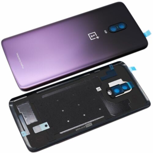 Battery Cover For OnePlus 6T Replacement Rear Panel Adhesive Purple Part