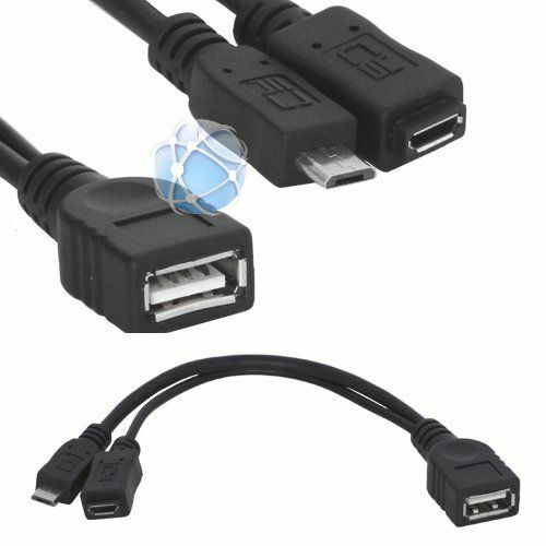 Micro USB to Female Adapter Cable For Nokia Samsung S2 S3 Tablet Phone Charger