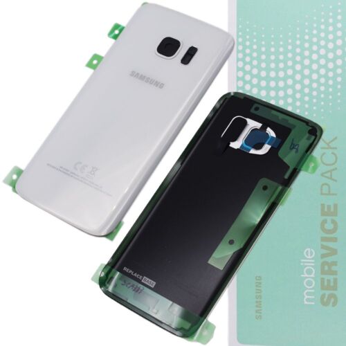 Battery Cover For Samsung Galaxy S7 G930 Replacement Service Pack Case White