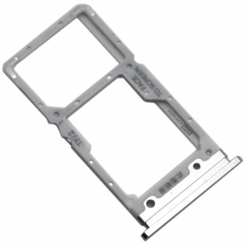 Replacement Micro SIM & SD Card Tray Holder Silver For Xiaomi Mi CC9