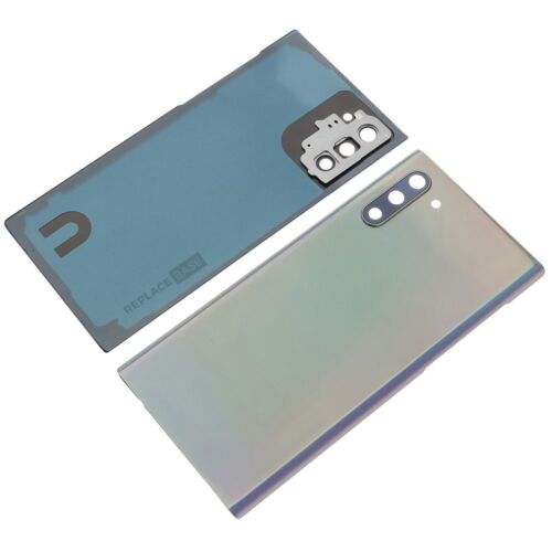 Battery Cover For Samsung Galaxy Note 10 N970 BAQ Replacement Case Panel Silver