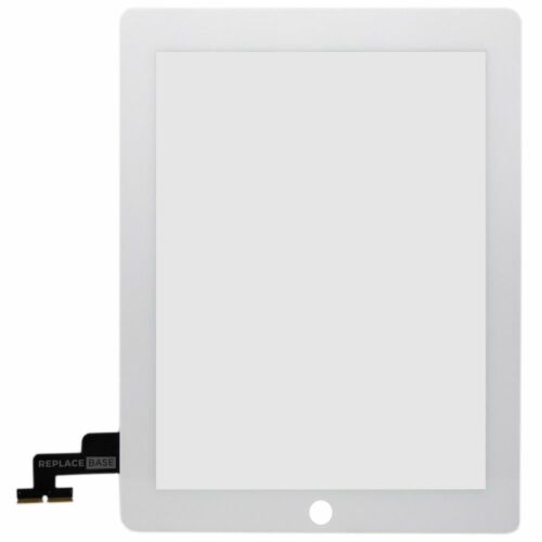 Screen Digitizer For Apple iPad 2 White Replacement Touch Front Glass Adhesive