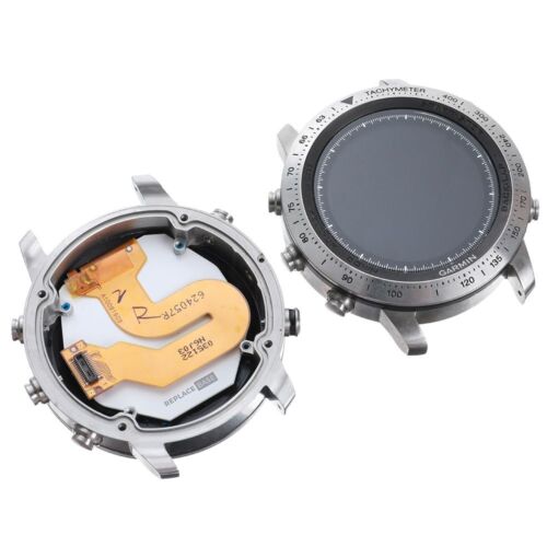 LCD Touch Screen Assembly Watch Face For Garmin Fenix Chronos Genuine Repair