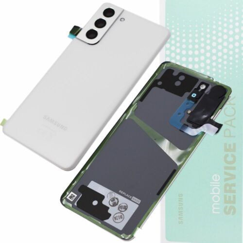 Battery Cover For Samsung Galaxy S21 5G G991 Replacement Back Service Pack White